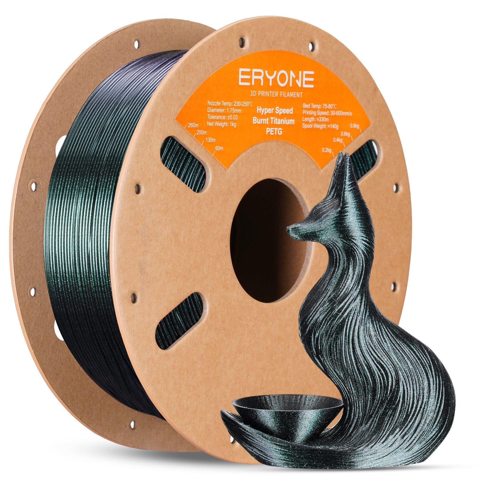Eryone PLA (A-M) - Dual Matte Green/Purple