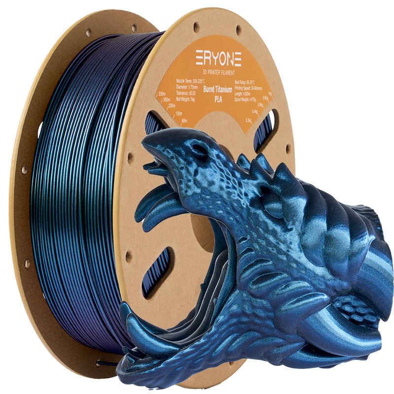 Eryone PLA (A-M) - Glow in the Dark White/Blue