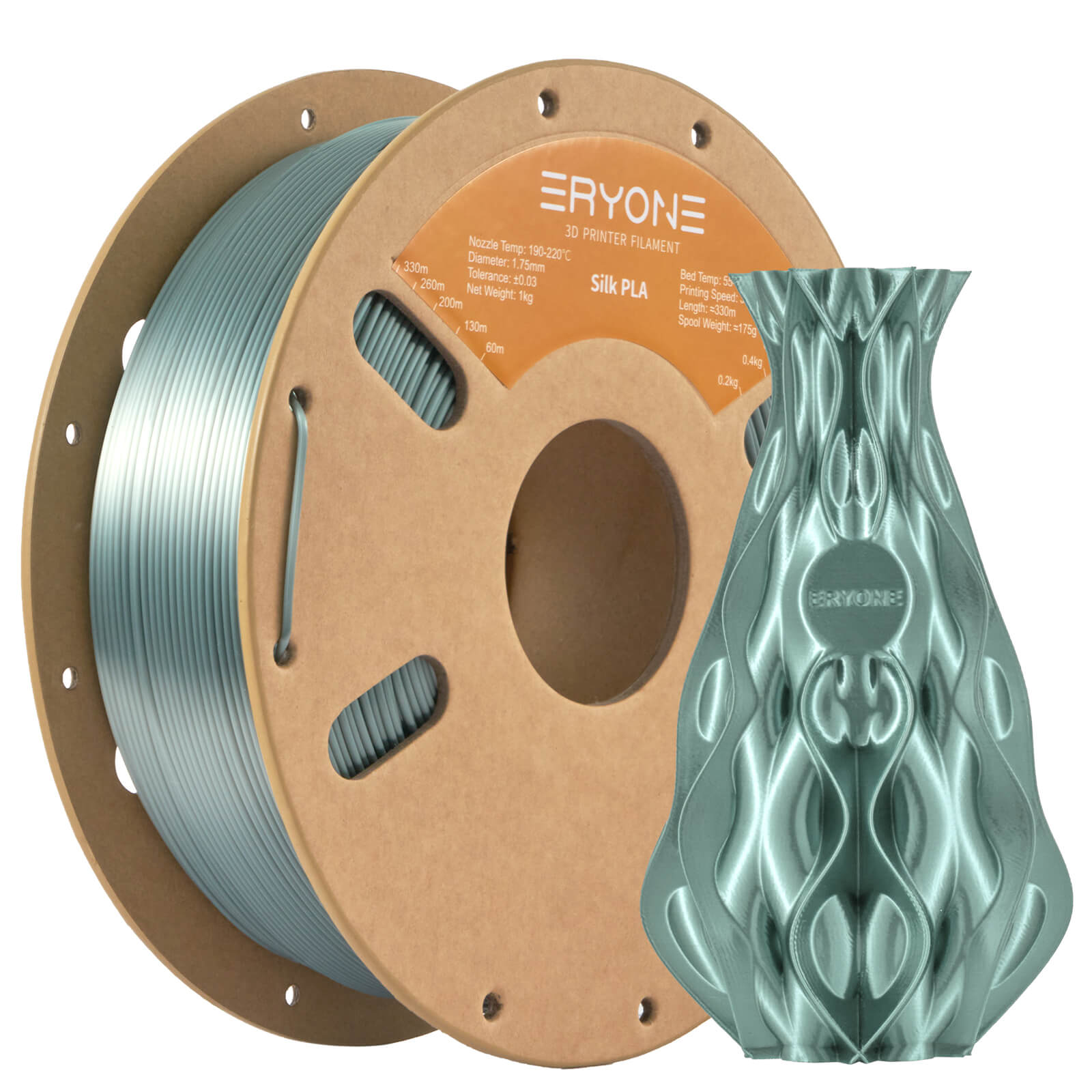 Eryone PLA (M-Y) - Silk Dark Green