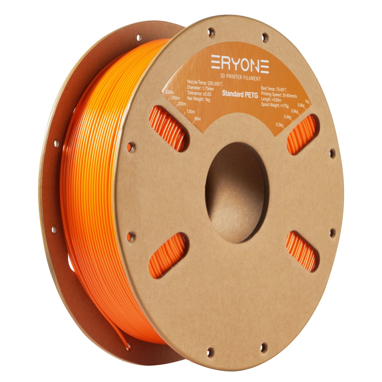Eryone PLA (A-M) - Dual Matte Teal/Burnt Orange